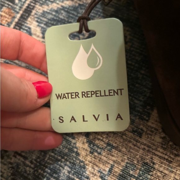 NEW Salvia | Carly Hydra‎ Suede Cafe Brown Sz 42/11 - Picture 8 of 10